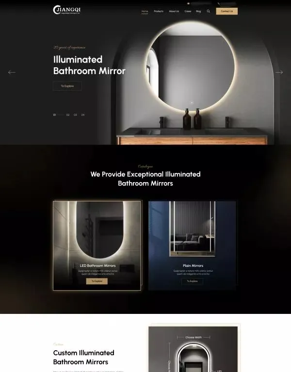 外贸独立站搭建案例