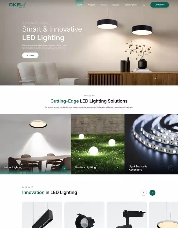 外贸独立站搭建案例