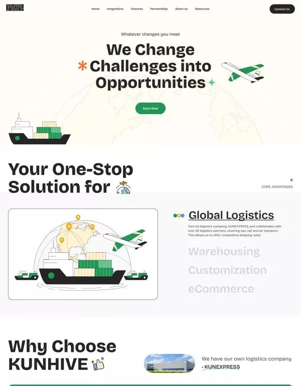 外贸独立站搭建案例