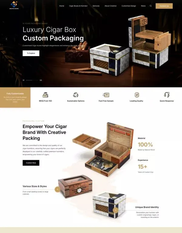 外贸独立站搭建案例