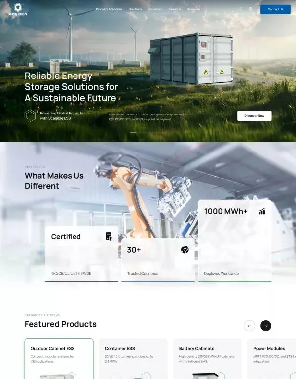 外贸独立站搭建案例