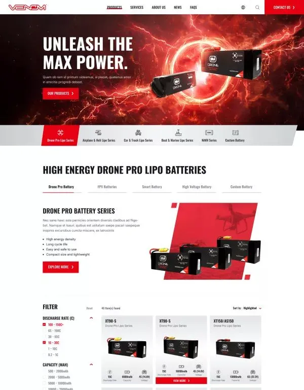 外贸独立站搭建案例