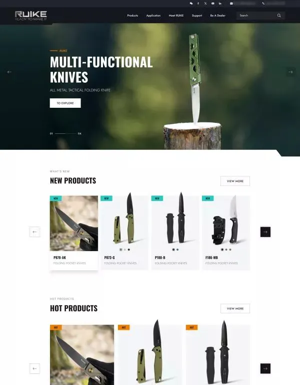 外贸独立站搭建案例