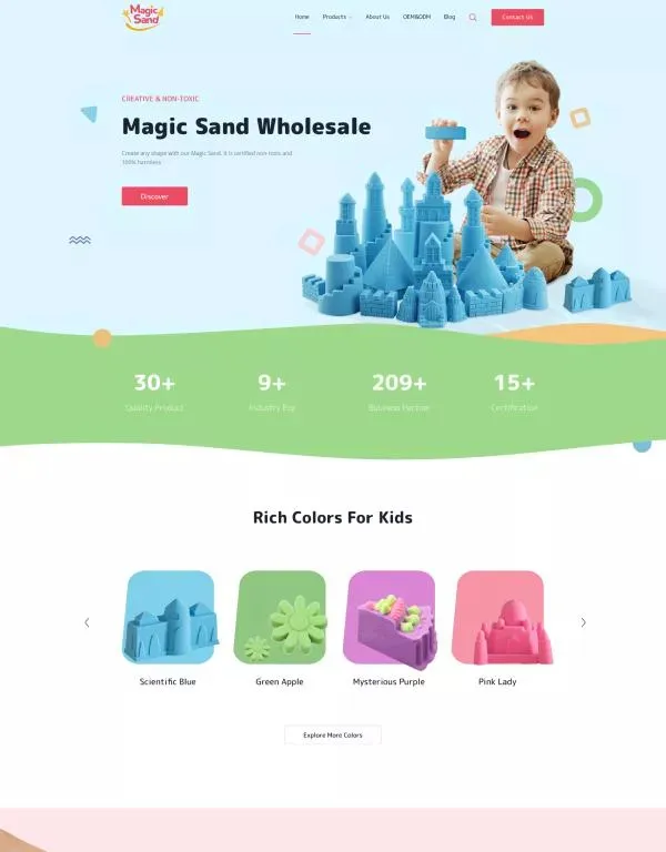 外贸独立站搭建案例